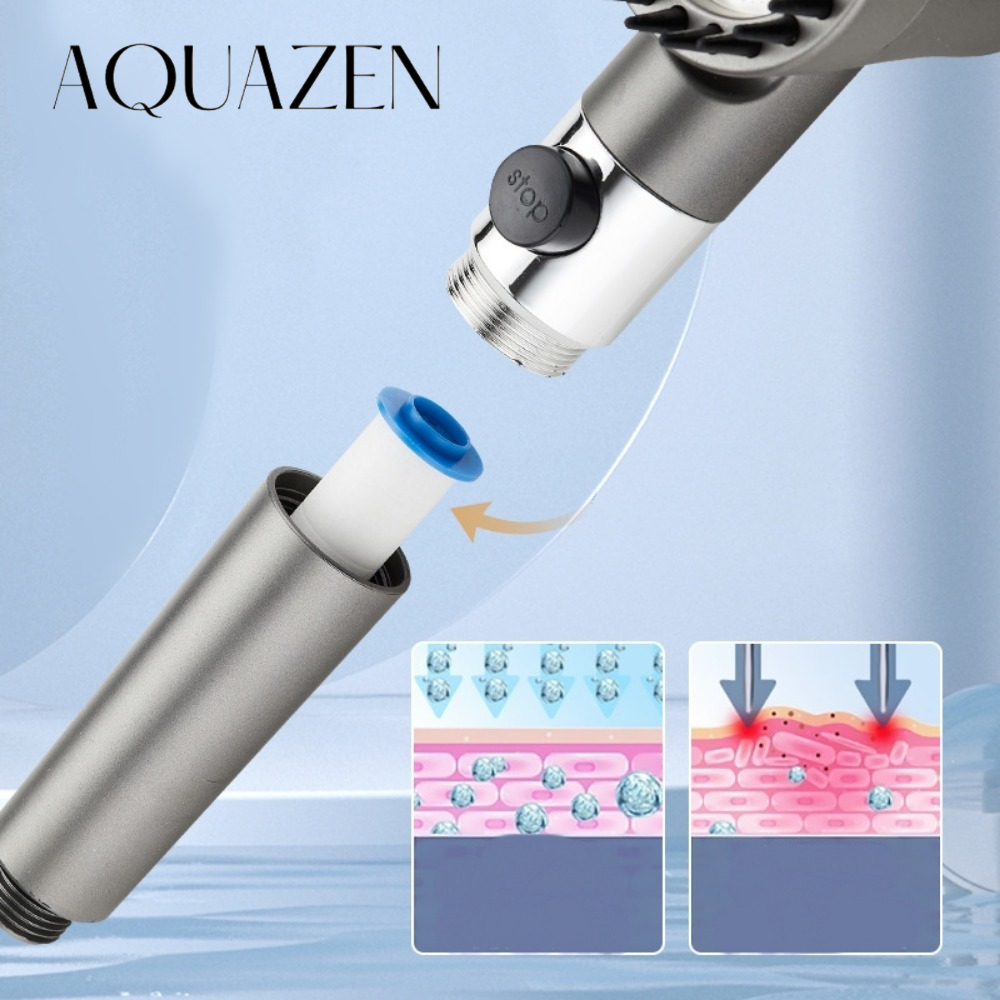 Filtro para alcachofa de ducha 4 en 1 de alta presión